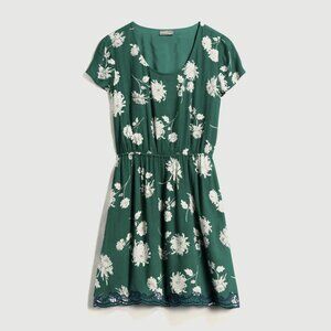 Market & Spruce Clover Embroidered Trim Dress